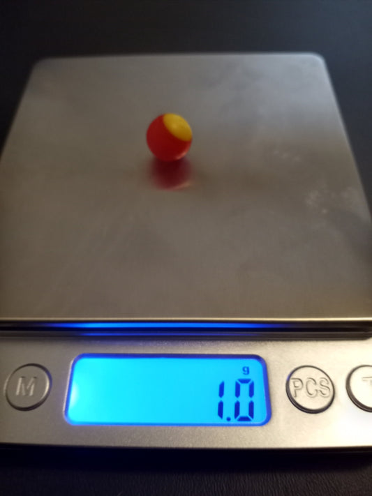 T4E .50 Polymer Fire Swirl Balls