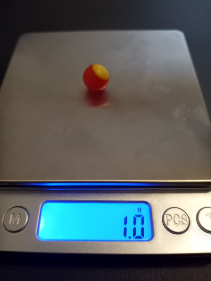 T4E .50 Polymer Fire Swirl Balls