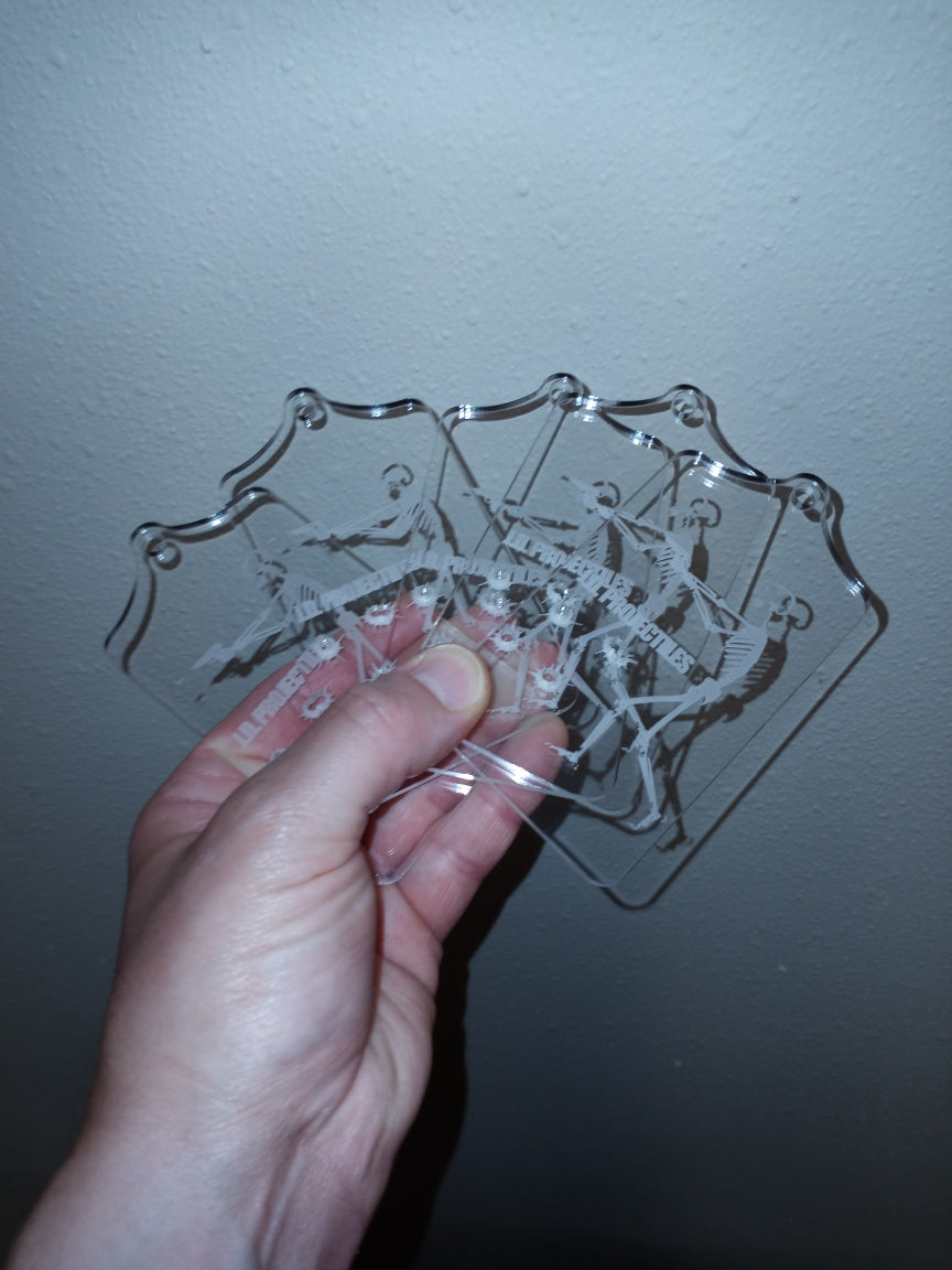 J.D.PROJECTILES KEY CHAIN