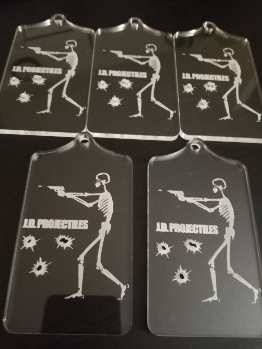 J.D.PROJECTILES KEY CHAIN